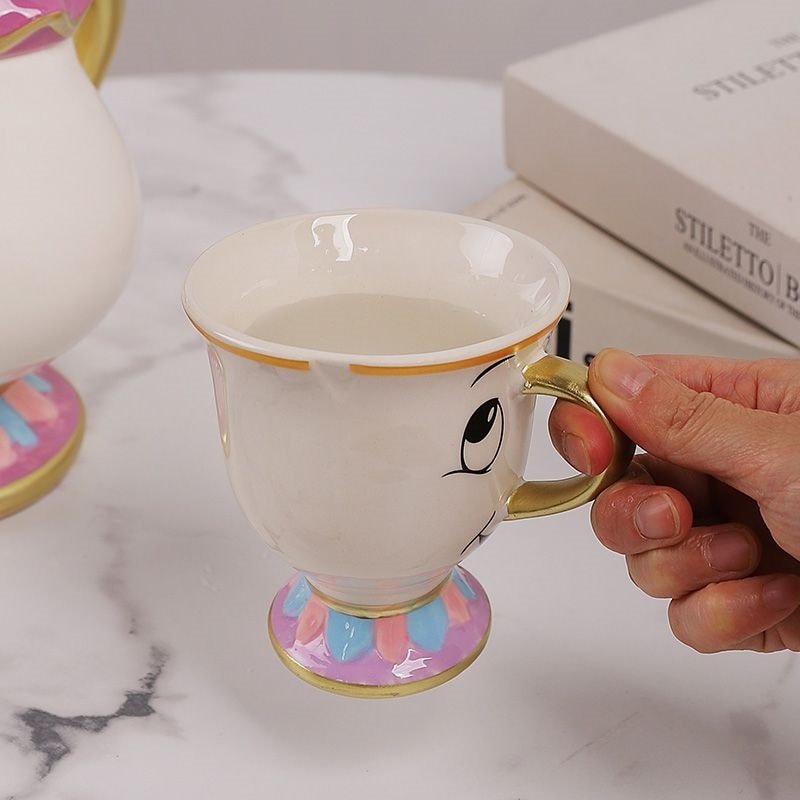 Disney Teapot Mug Chip Cup Tea Set - Casatrail.com