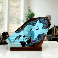 Thumbnail for Diving Sunken Ship Themed USB Night Light - Casatrail.com