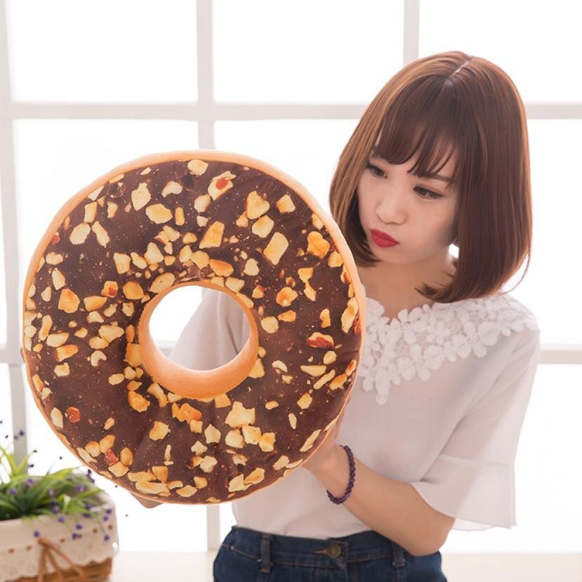 Donut - Shaped Cushion Cover for Home Decor - Casatrail.com