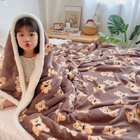 Thumbnail for Double Thickened Lamb Fleece Blanket - Casatrail.com