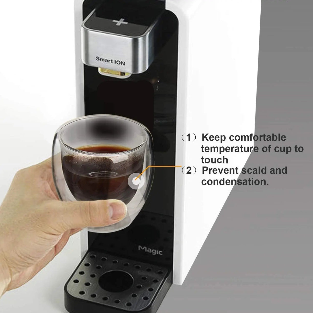 Double Wall Glass Thermal Cup - Casatrail.com