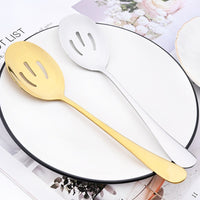 Thumbnail for Drmfiy Black Cutlery Serving Utensils Dinnerware Set - Casatrail.com