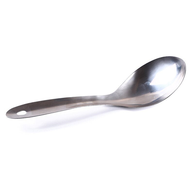 Durable Stainless Steel Rice Soup Serving Spoon - Casatrail.com