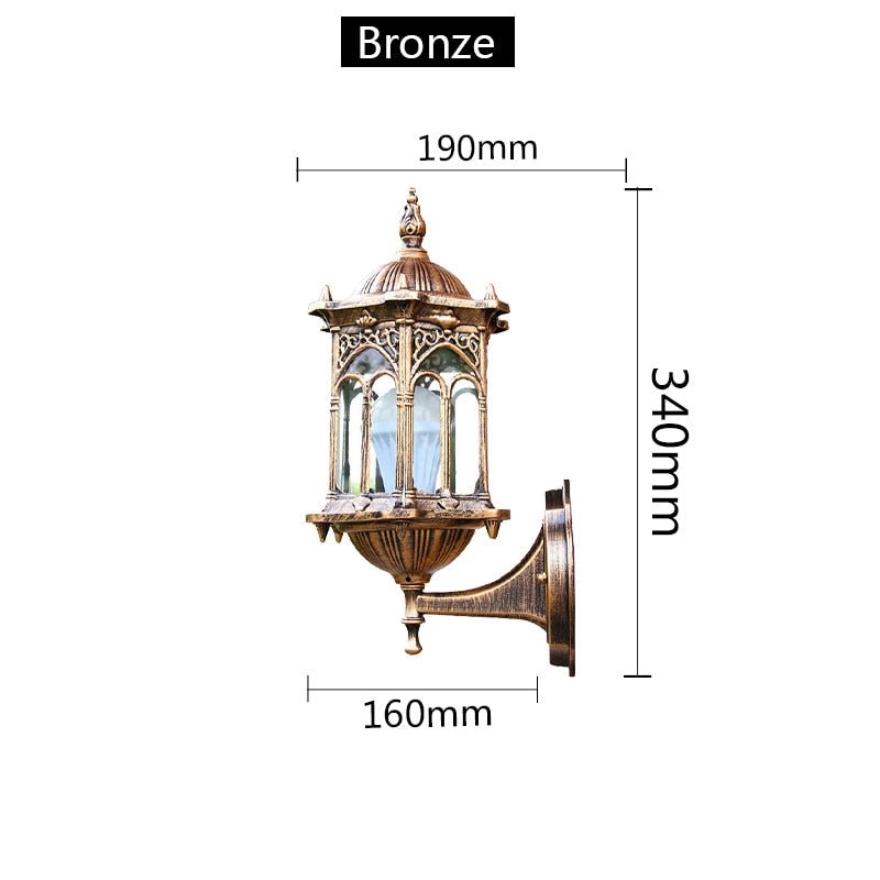 E27 Outdoor Garden Wall Sconce - Casatrail.com