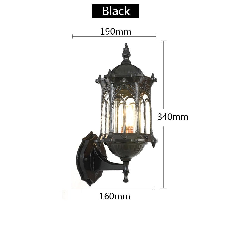 E27 Outdoor Garden Wall Sconce - Casatrail.com