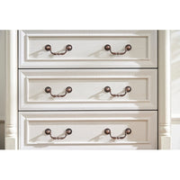 Thumbnail for 7 Drawer Dresser Chest For Bedroom With Wooden Base And Riser Trim