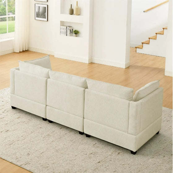 Chenille Fabric Upholstered Living Room Furniture Set