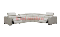 Thumbnail for Electric Reclining Sofa Genuine Leather Sectional Couch with Dual Motors - Casatrail.com