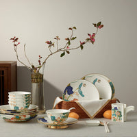 Thumbnail for Elegant 31 - Piece Premium Porcelain Dinnerware Set - Casatrail.com