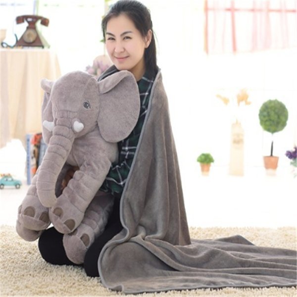 Elephant Doll Sleeping Pillow for Baby - Casatrail.com