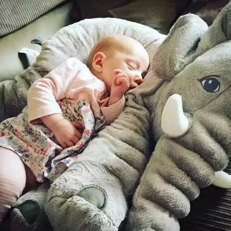 Elephant Doll Sleeping Pillow for Baby - Casatrail.com