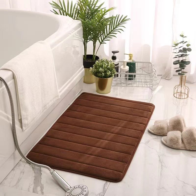 Embossed Cobblestone Bathroom Bath Mat - Casatrail.com