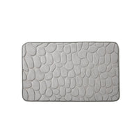 Thumbnail for Embossed Cobblestone Bathroom Bath Mat - Casatrail.com