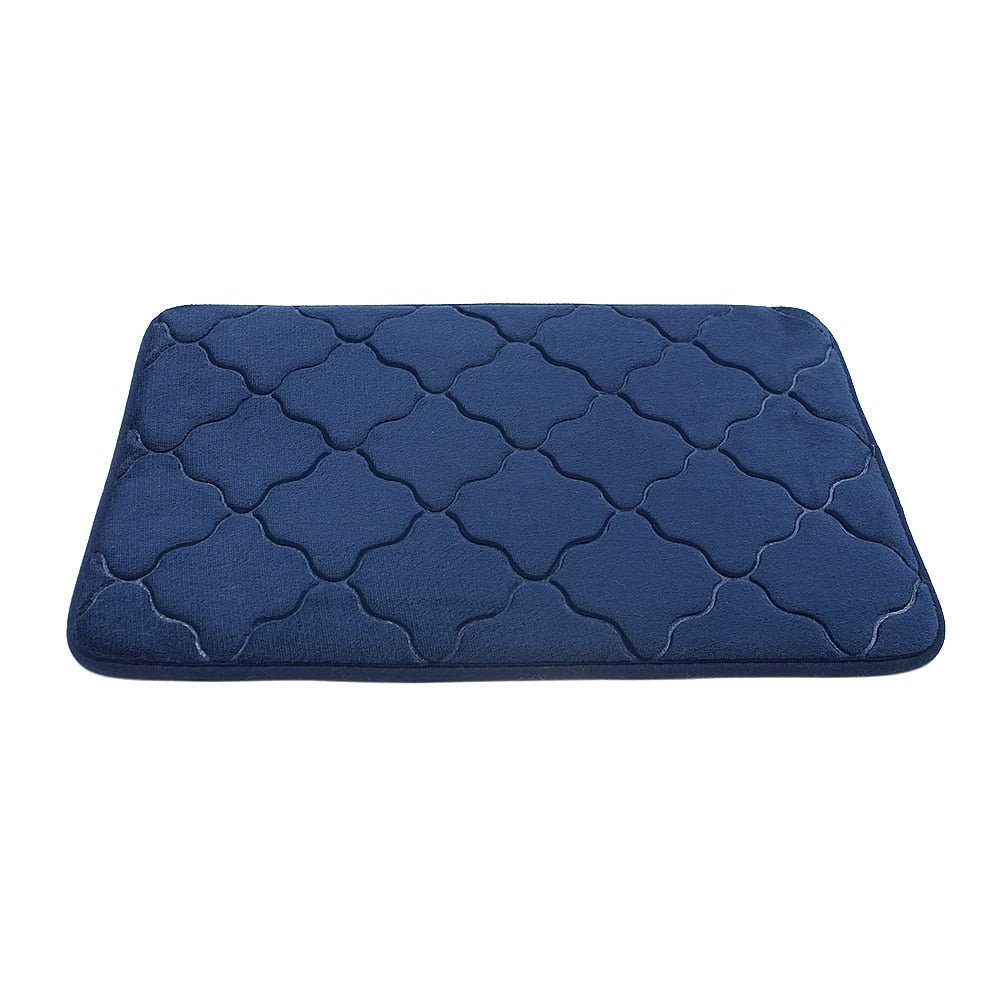 Embossed Cobblestone Bathroom Bath Mat - Casatrail.com