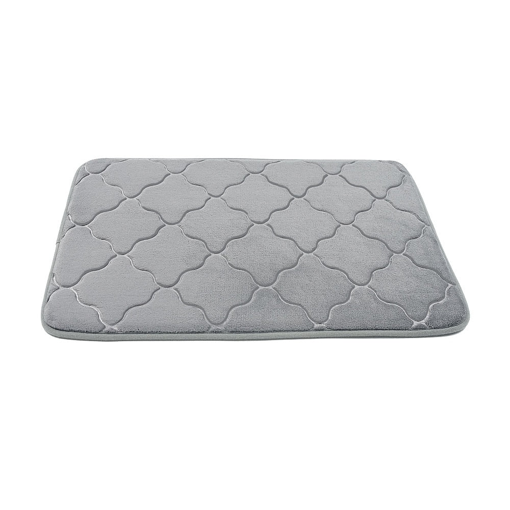 Embossed Cobblestone Bathroom Bath Mat - Casatrail.com