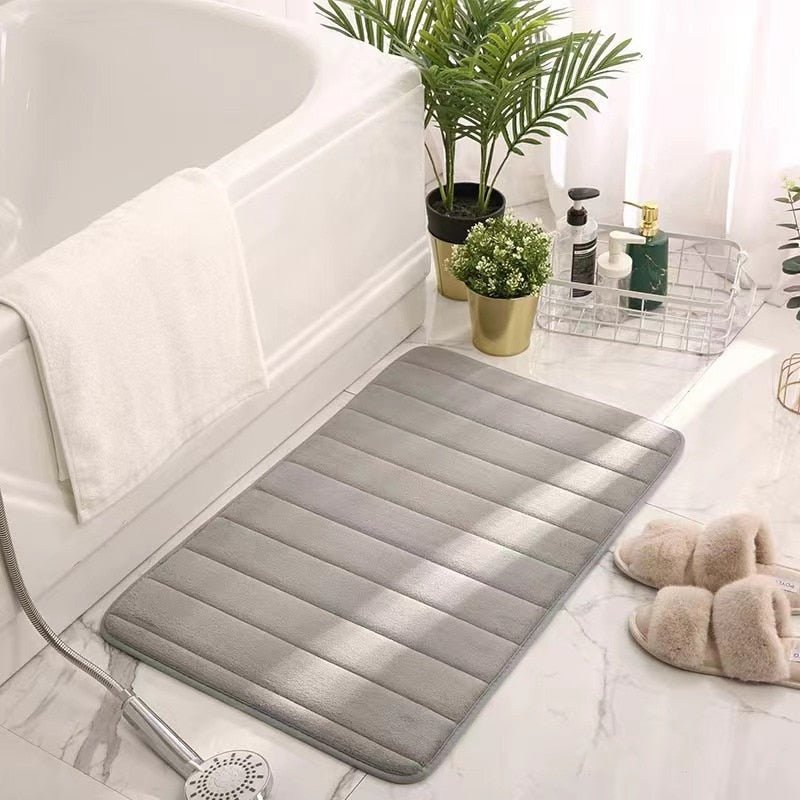 Embossed Cobblestone Bathroom Bath Mat - Casatrail.com