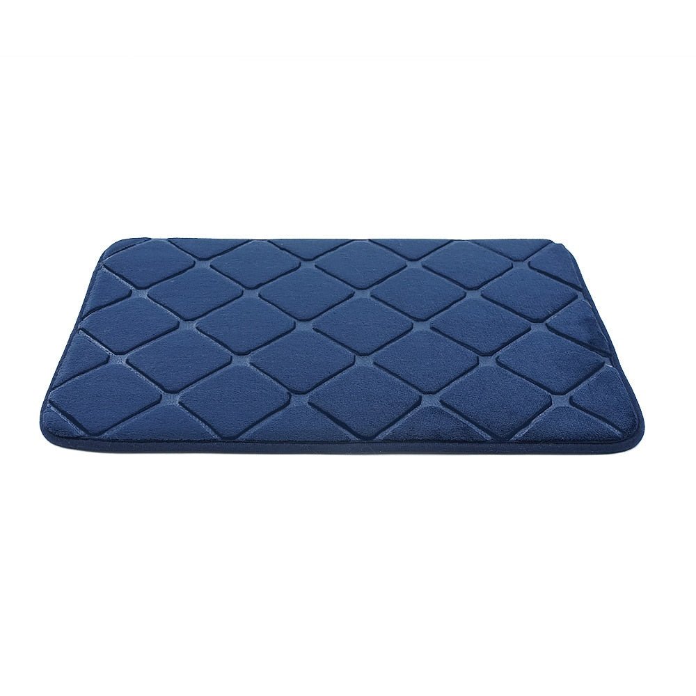 Embossed Cobblestone Bathroom Bath Mat - Casatrail.com