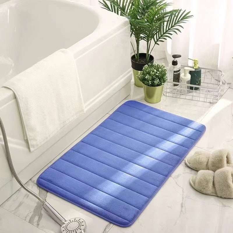 Embossed Cobblestone Bathroom Bath Mat - Casatrail.com