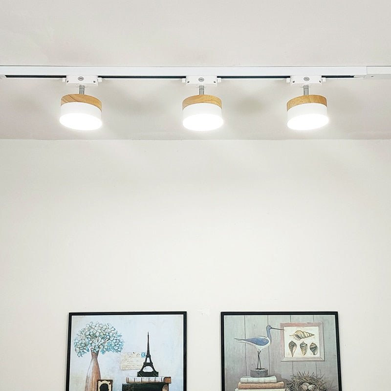 Energy - Efficient 12W LED Track Light for Ceiling Rails - Casatrail.com