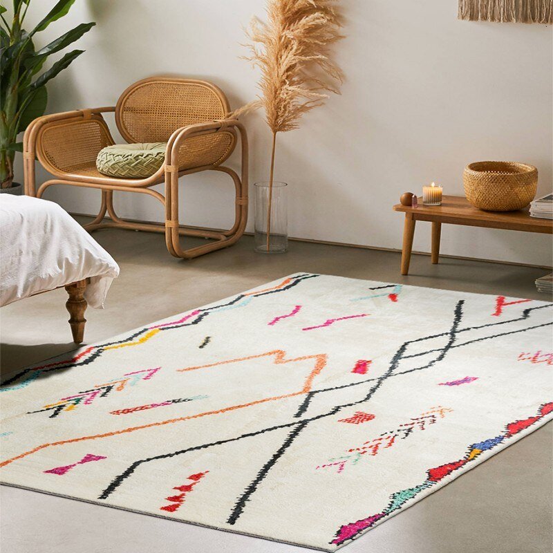 Ethnic Style Large Area Living Room Carpet - Casatrail.com