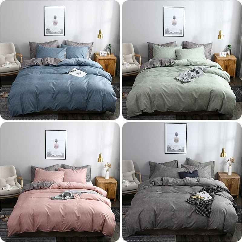 Euro American Plain Bedding Set - Casatrail.com