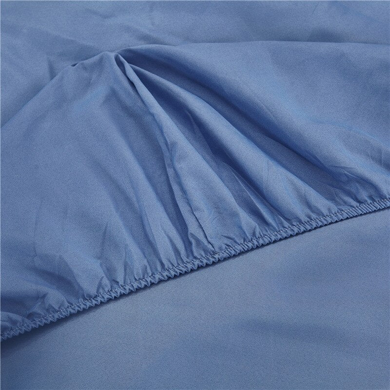 Euro American Queen Fitted Sheet with Elastic Band - Casatrail.com