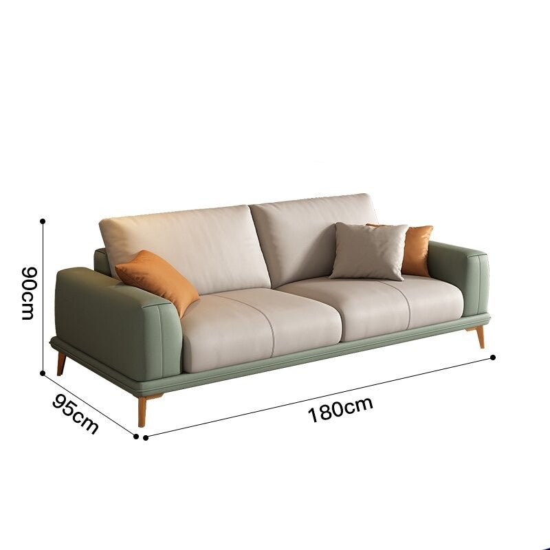 European Leather Modular Living Room Sofas - Casatrail.com