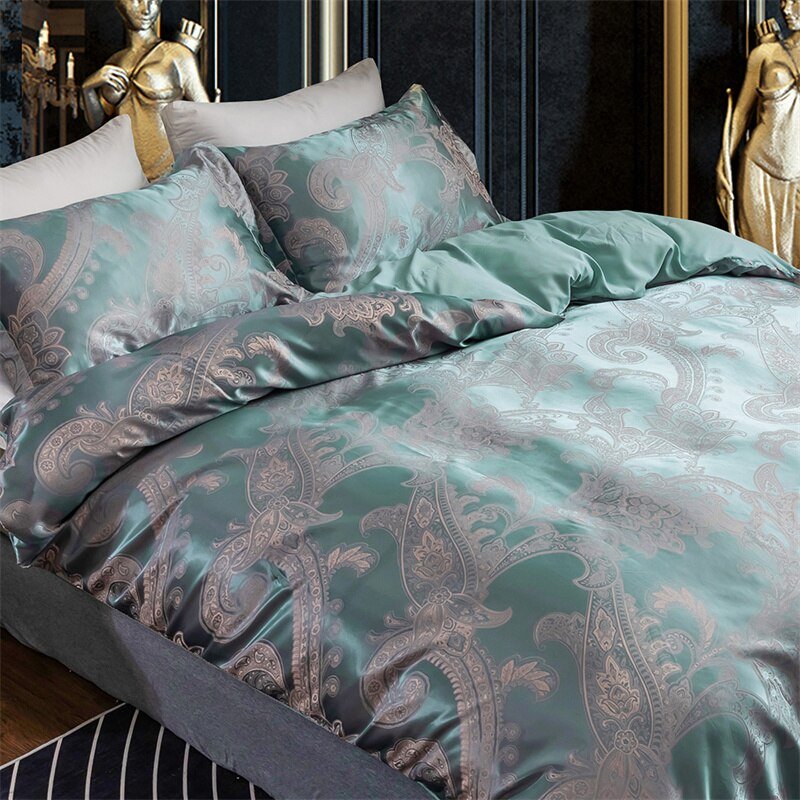 European Palace Style Luxury Jacquard Bedding Set - Casatrail.com