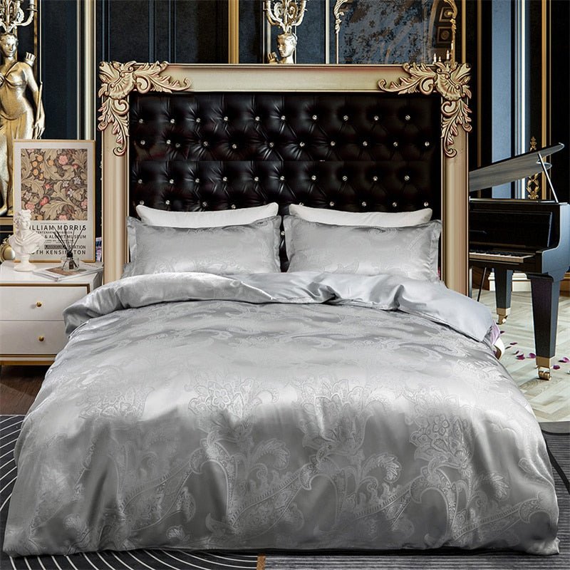 European Palace Style Luxury Jacquard Bedding Set - Casatrail.com