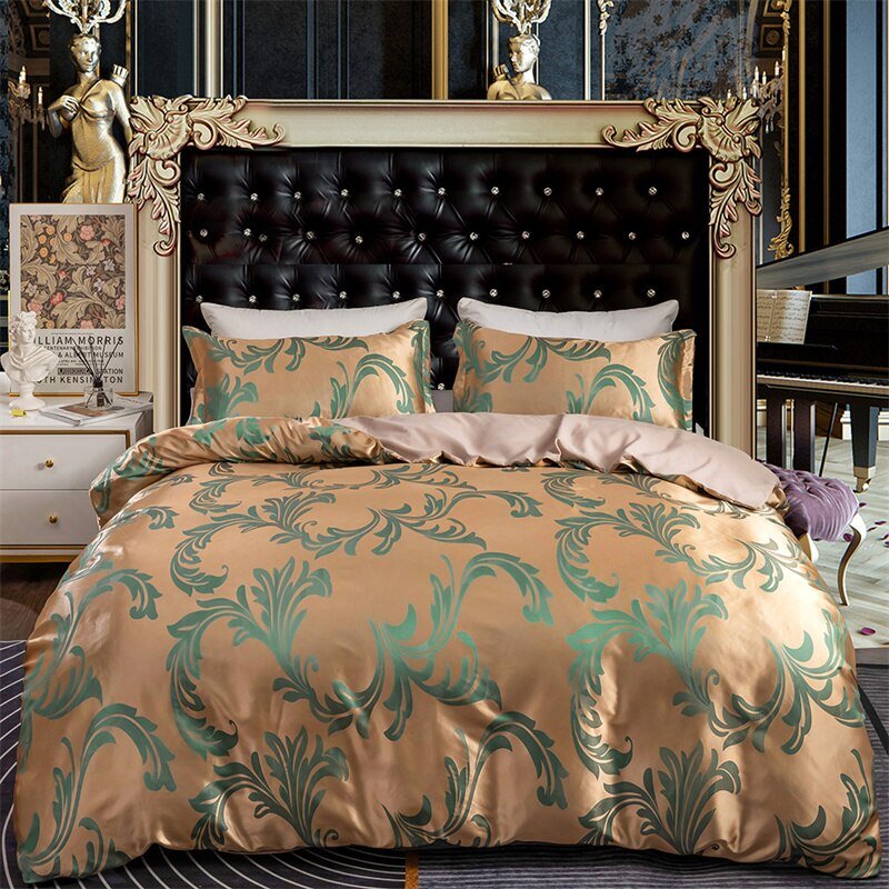 European Palace Style Luxury Jacquard Bedding Set - Casatrail.com