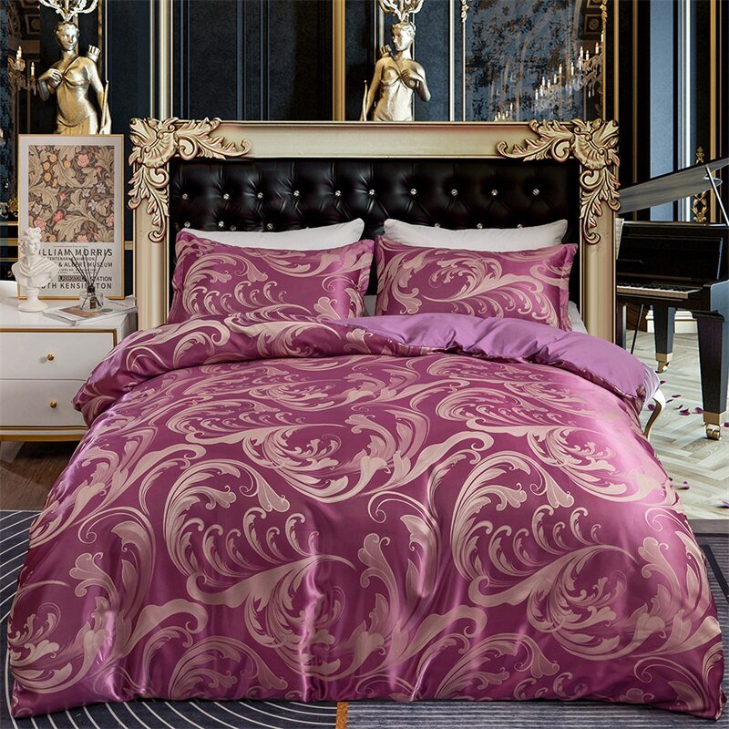 European Palace Style Luxury Jacquard Bedding Set - Casatrail.com