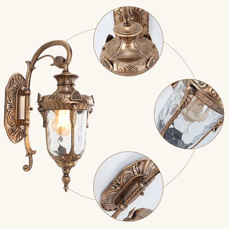 European Retro Garden Yard Porch Light - Casatrail.com