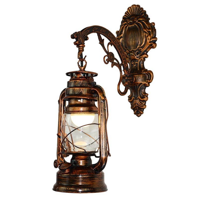 European Vintage Kerosene LED Wall Lantern - Casatrail.com