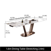 Thumbnail for Expandable Dining Table and Chairs Combination - Casatrail.com