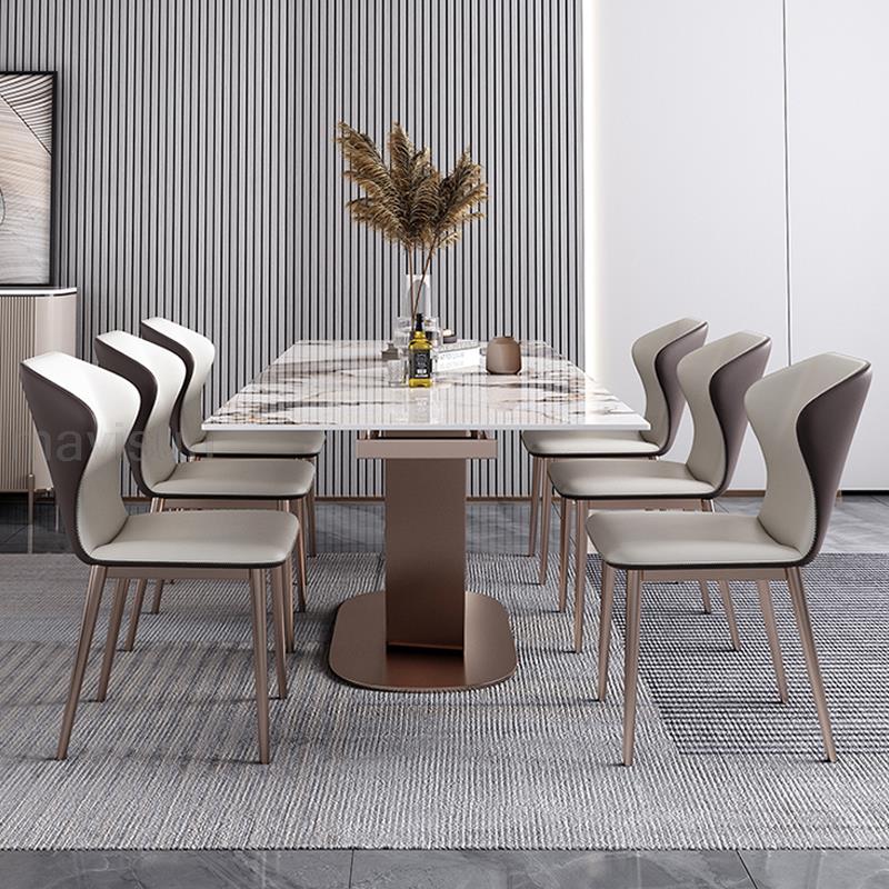 Expandable Dining Table and Chairs Combination - Casatrail.com