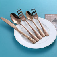 Thumbnail for Exquisite Carving Stainless Steel Cutlery Set - Casatrail.com