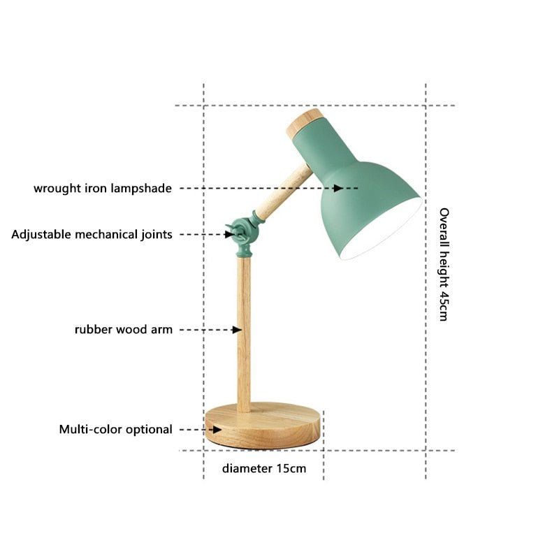 Eye Protection LED Table Lamp for Reading - Casatrail.com