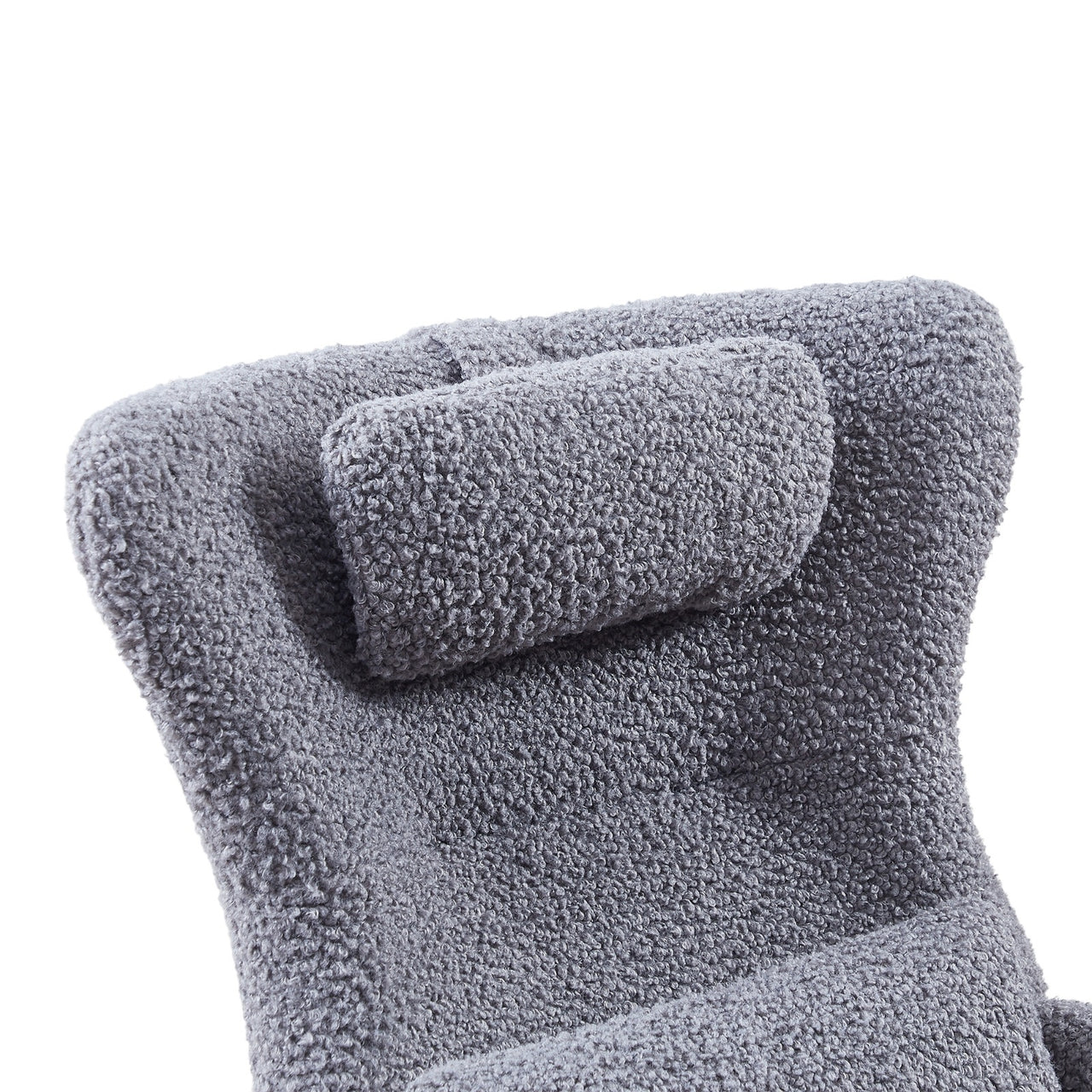 Modern Rocking Chair With High Backrest