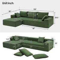Thumbnail for Modular Combination Living Room Sofa Set