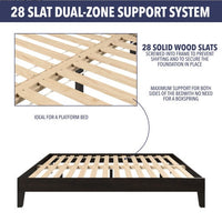 Thumbnail for Nix - Queen Platform Bed - Black