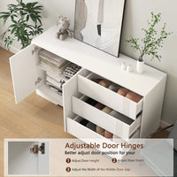 Thumbnail for Sideboard Buffet Cabinet With Storage & Adjustable Shelves