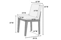 Thumbnail for Grey Finish 5 Piece Dining Room Set Dining Table