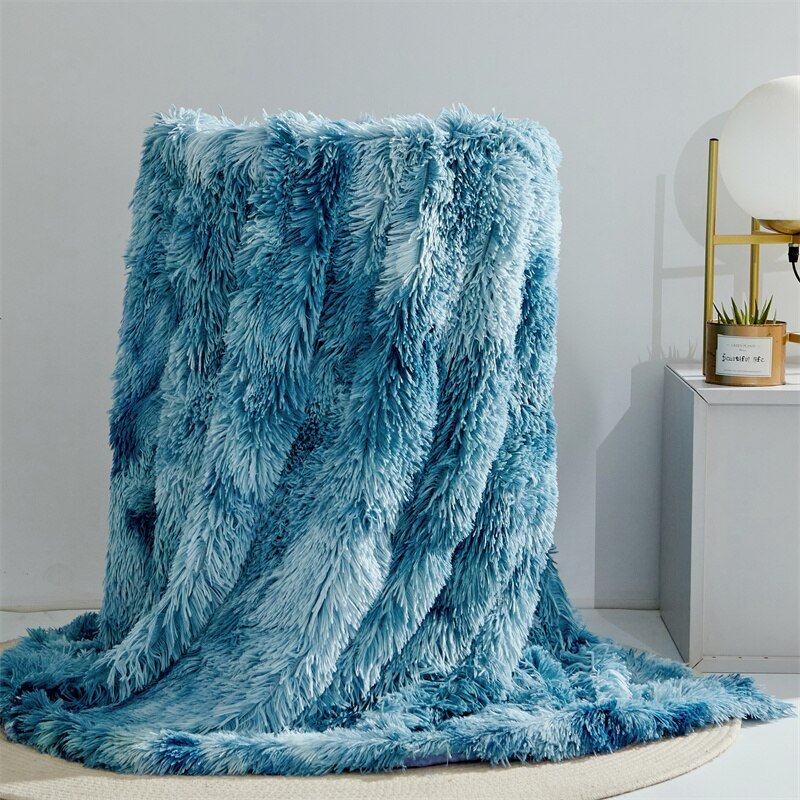 Faux Fur Throw Blanket - Casatrail.com