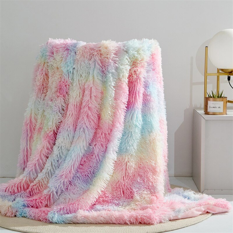 Faux Fur Throw Blanket - Casatrail.com