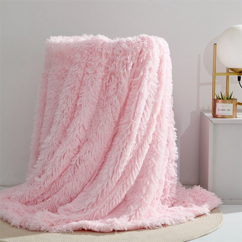 Faux Fur Throw Blanket - Casatrail.com