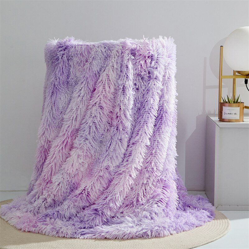 Faux Fur Throw Blanket - Casatrail.com