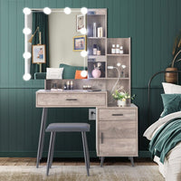 Thumbnail for FCH Dressing Table Set with Mirror - Casatrail.com
