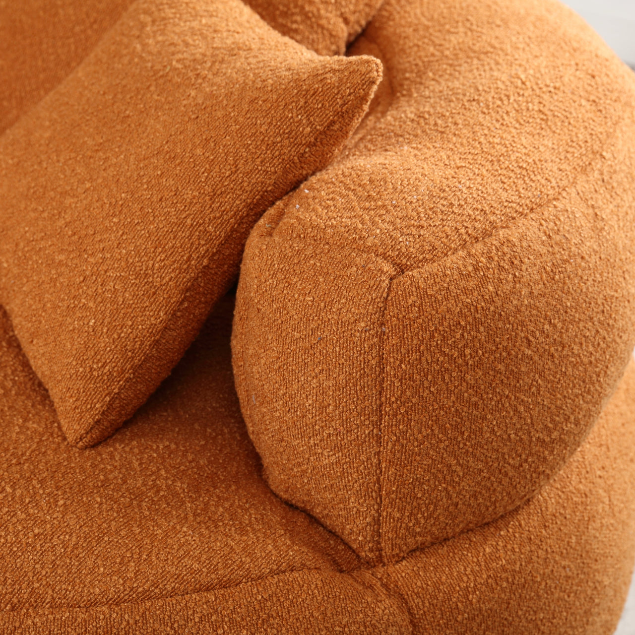 Chenille Sponge single sofa