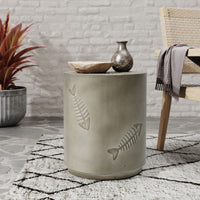 Thumbnail for 16MGO SIDE TABLE FISH PATTERN