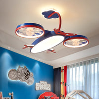 Thumbnail for Cartoon Airplane Fan Lights In Children's Room